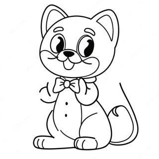 Cute Tuxedo Sam Coloring Page 84905-25979