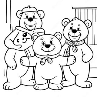 Berenstain Bears Family Fun Coloring Page 85033-26079