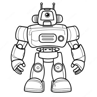 Rescue Bot Coloring Pages