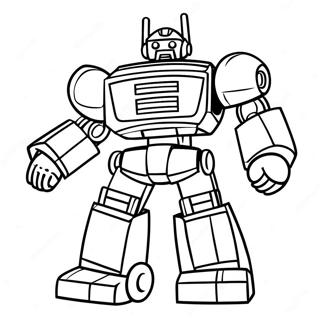 Transforming Rescue Bot Coloring Page 85084-26117