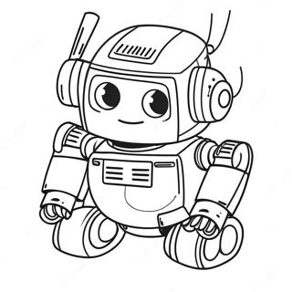 Adventurous Rescue Bot Coloring Page 85086 26127