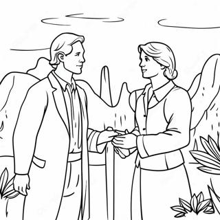 Colorful Mormon Stories Coloring Page 85185 26192