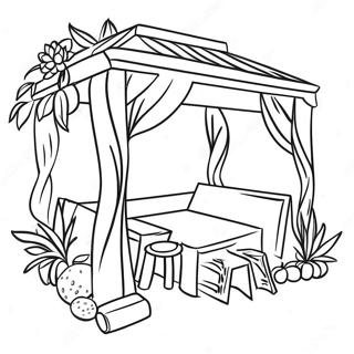 Sukkot Coloring Pages