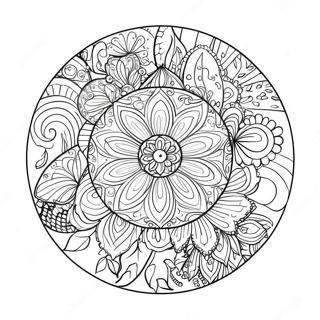 Circle Coloring Page 85543-26465