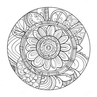 Circle Coloring Page 85543-26466