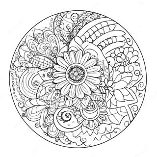 Circle Coloring Page 85543-26467