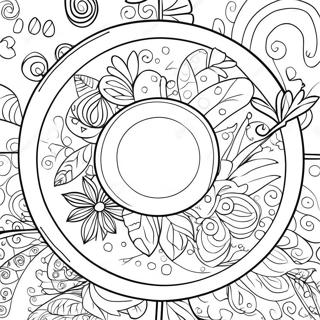 Circle Coloring Page 85543-26468