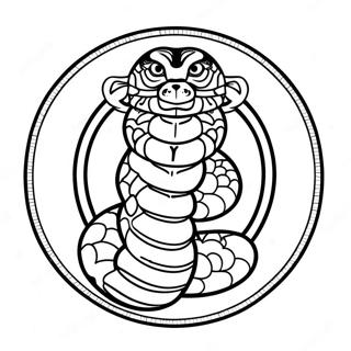 Cobra Kai Coloring Pages