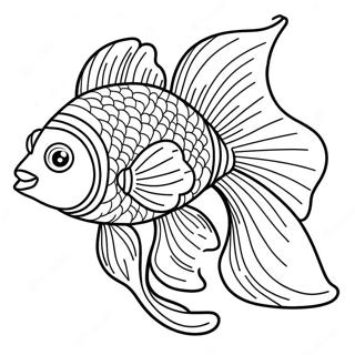 Goldfish Coloring Page 85697-26587