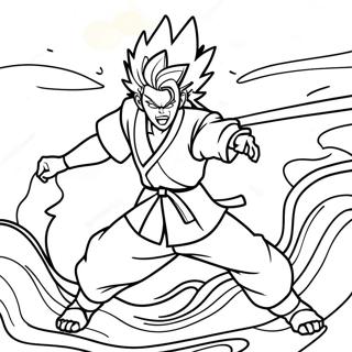 Dynamic Rengoku Action Coloring Page 85727-26624
