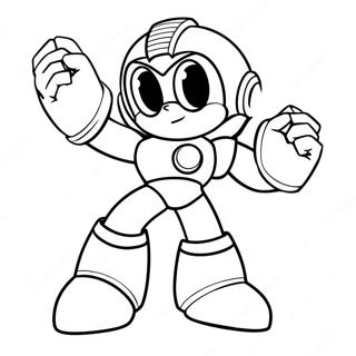 Megaman Coloring Pages