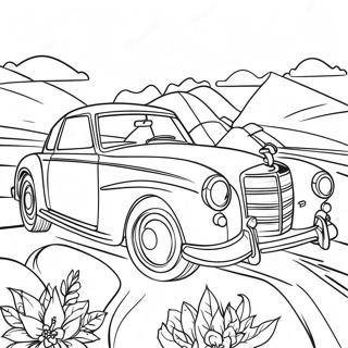 Mercedes Coloring Page 85878-26726