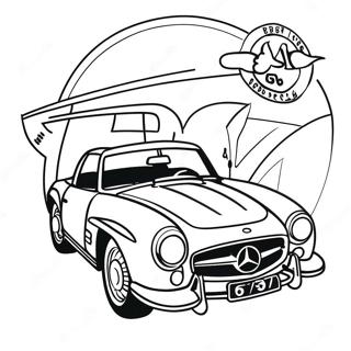 Mercedes Coloring Page 85878-26727