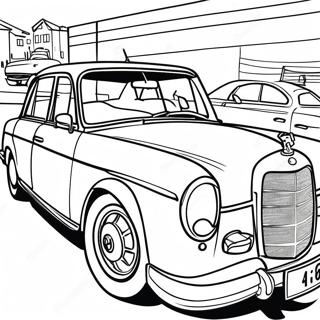 Mercedes Coloring Page 85878-26728