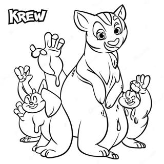 Krew Coloring Page 85903-26747