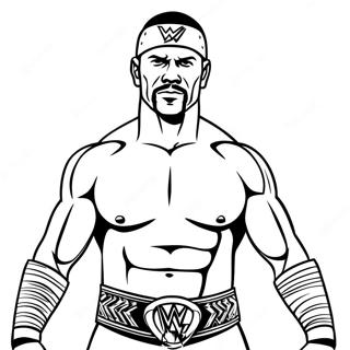 Wwe Coloring Page 86031-26846