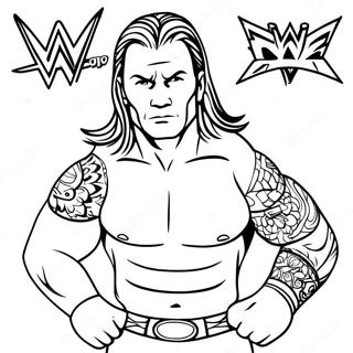 Wwe Coloring Page 86031-26847