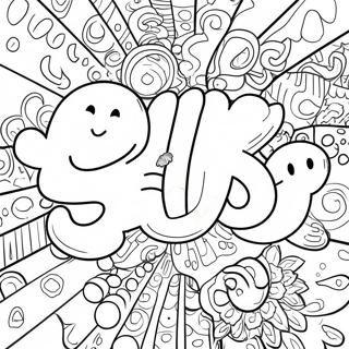 Swear Word Graffiti Coloring Page 86233-27006