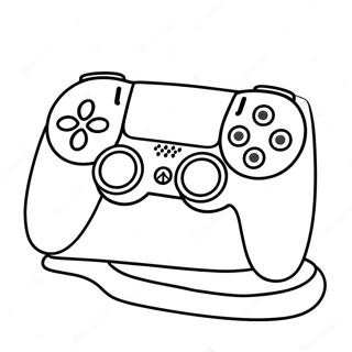 Playstation 5 Console Coloring Page 86311-27072