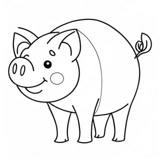 Piggy Coloring Pages