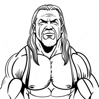 Wwe Legends Coloring Page 86363 27117