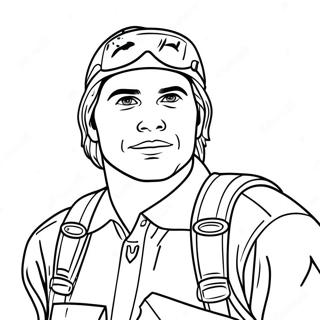 Courageous Survivor Coloring Page 86415-27183