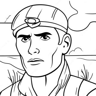 Courageous Survivor Coloring Page 86415-27184