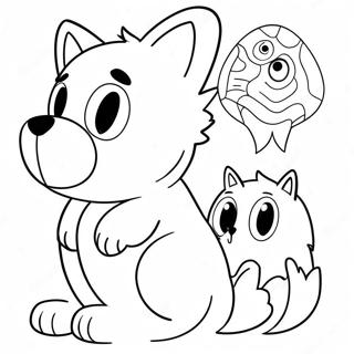 Furry Friends Coloring Page 86438-27191