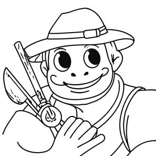 Cunning Thief Coloring Page 86518-27259