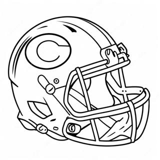 Cartoon Nfl Helmet Coloring Page 86596 27301