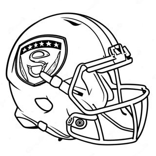 Realistic Nfl Helmet Coloring Page 86597-27308