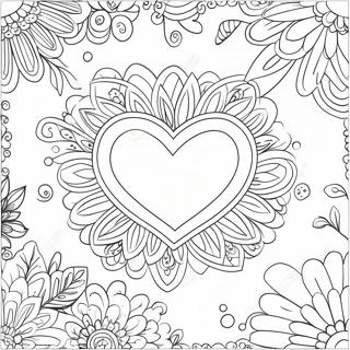 Valentine S Day Heart Coloring Page 86619-27311