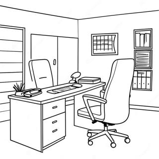 The Office Coloring Page 86645-27331