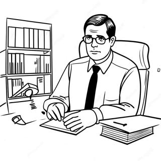 The Office Coloring Page 86645-27332