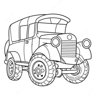 Vehicle Coloring Pages