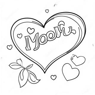 I Love You Mom Coloring Page 86875-27511