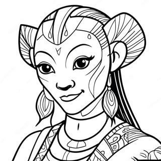 Avatar Coloring Pages