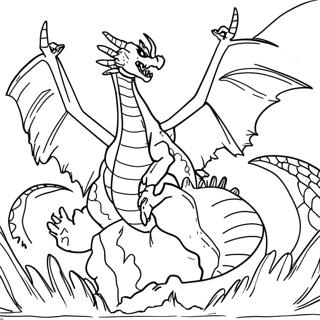 Epic King Ghidorah Vs Godzilla Coloring Page 86956-27586