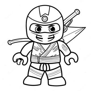 Kai Ninjago Coloring Pages