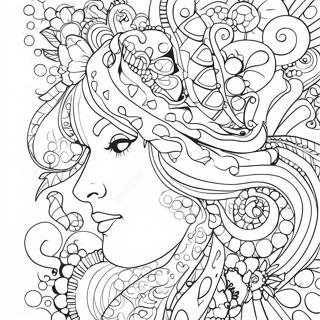 Dot Arts Coloring Page 87362-27883