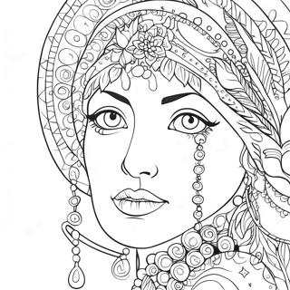 Dot Arts Coloring Page 87362-27884