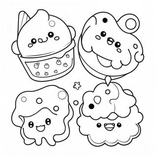 Colorful Num Noms Characters Coloring Page 87389-27907