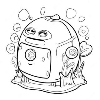 Wubbox Coloring Pages