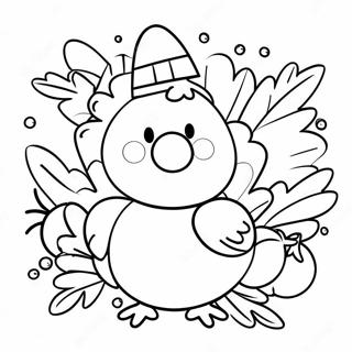 Cute Thanksgiving Coloring Pages