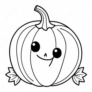 Playful Pumpkin Coloring Page 87621-28092
