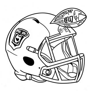 Superbowl 2024 Coloring Page 87670-28123