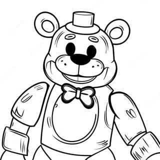 Five Nights At Freddy S Coloring Page 87747-28182