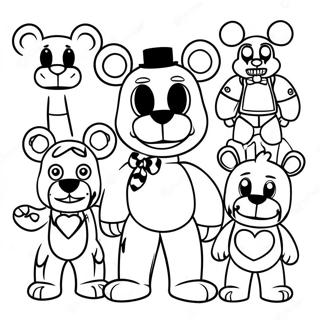 Five Nights At Freddy S Coloring Page 87747-28183