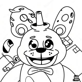 Five Nights At Freddy S Coloring Page 87747-28184