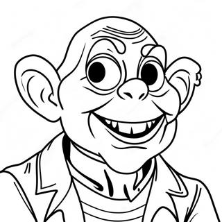 Goosebumps Coloring Pages